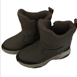 🌺 ZARA Wolf Gray Boots Kids Size Eu30/31=Size 1